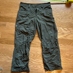Altered Arc’teryx Gamma. Waist is 34” and length is 30”